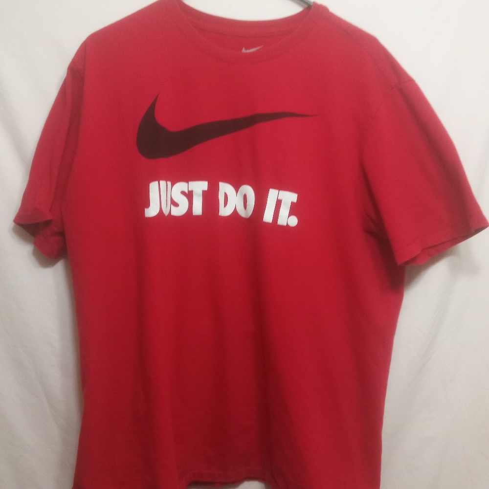 NIKE T-SHIRT RED 2X MEN